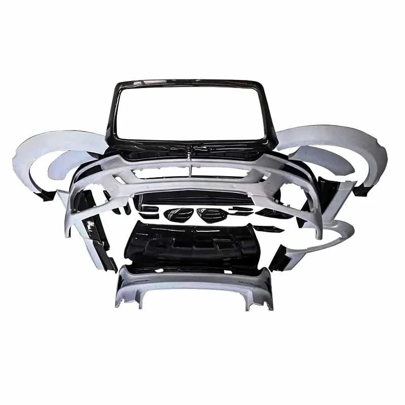 Suitable for  Bentayga Retrofit Upgrade Carbon Fiber Front Bumper Engine Hood Car Surround Kit Body Surround